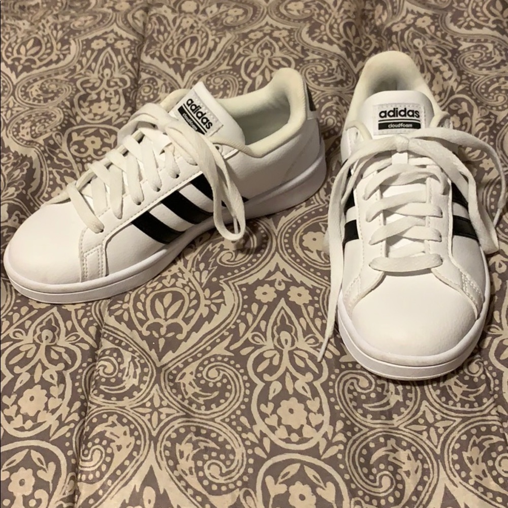 Adidas sneakers.